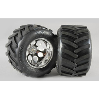 FG 06228/07 Monster Truck Tires Medium Glued, 2pcs