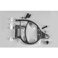 FG 06498 Front Alloy Wishbone f. Monster  w. 4 Dampers, 1pc