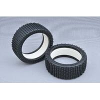 MCD 100204R Tyre 180 mm Micro Stud V2 Blue Soft Lightweight, 2pce