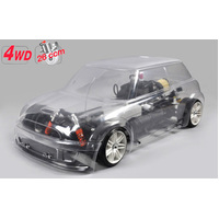 FG Sportsline Mini/Trophy 4WD 510WB with Zenoah 26cc ARTR Clear Body.