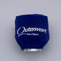 OUTERWEARS Pre-Filter Blue for 3" Dia, 2-3/8" Tall Air Filter.