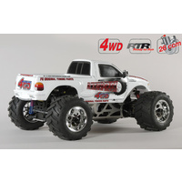 24000R.15  MONSTER TRUCK: 4WD, WB535, RTR, White Body