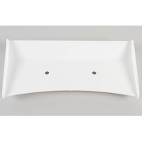 FG 60100/02 White Rear Spoiler f. 1:6 Off-Road, 1pce
