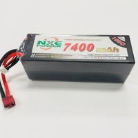 NXE 15.2V HC 7400mah 100c Dean Plug.