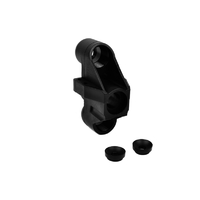Team Corally - Steering Block - Wide - Pivot Ball Cup (2) - Front - Composite - 1 set