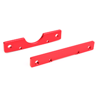 Team Corally - Suspension Arm Mount - Rear - Aluminum - 1 set