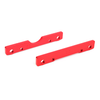 Team Corally - Suspension Arm Mount - Front - Aluminum - 1 Set