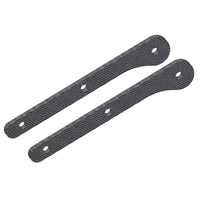 Team Corally - Chassis Brace Stiffener - Front - fits part C-00180-104 - Graphite 2.5mm - 2 pcs