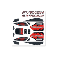 Team Corally - Body Decal Sheet  - Python XP 6S - 1 pc