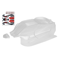 Team Corally - Polycarbonate Body - Python XP 6S - Clear - Cut - 1 pc