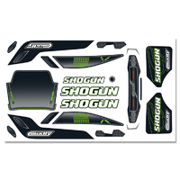 Team Corally - Body Decal Sheet  - Shogun XP 6S - 1 pc
