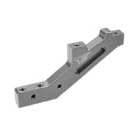 Team Corally - Chassis Brace - XTR - Front - Aluminum - Titanium - 1 Pc