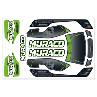 Team Corally - Body Decal Sheet  - Muraco XP 6S - 1 pc