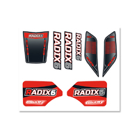 Team Corally - Body Decal Sheet  - Radix 6S - 1 pc