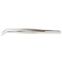 EXCEL 30410 EXCEL 4.5 INCH STAINLESS CURVED POINT TWEEZER