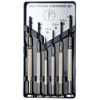 EXCEL 55662 6 PIECE PRECISION SCREWDRIVER SET