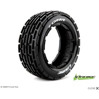 Louise RC B-Orbit Off-Road Front Rib Tyres.
