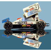 McAllister #314K 1:10 Mercer Sprint Body for SC Chassis.