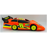 McAllister #323D-30 1:10 Fairbury Late Model Body, with Decking.
