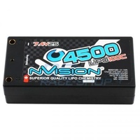 NVision 7.4v 100C 4500Mah Shorty Pack Hardcase.