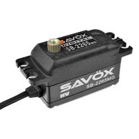 Savox SB-2265MG Black Edition High Speed Low Profile Brushless Metal Gear Servo