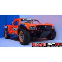 SCRR Grafil Losi 5T, MCD W5 XL Clear Body.