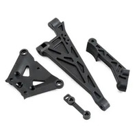 TLR251000 5ive B Front & Rear Chassis Brace set.