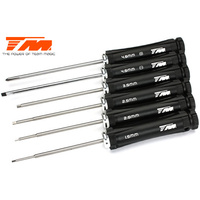 Team Magic 6pce Tool set, 4x Hex & Screwdrivers.