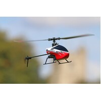 Twister Ninja 250 Red Flybarless Helicopter with Co-Pilot Assit, 6 Axis Stabilization & Altitude Hold